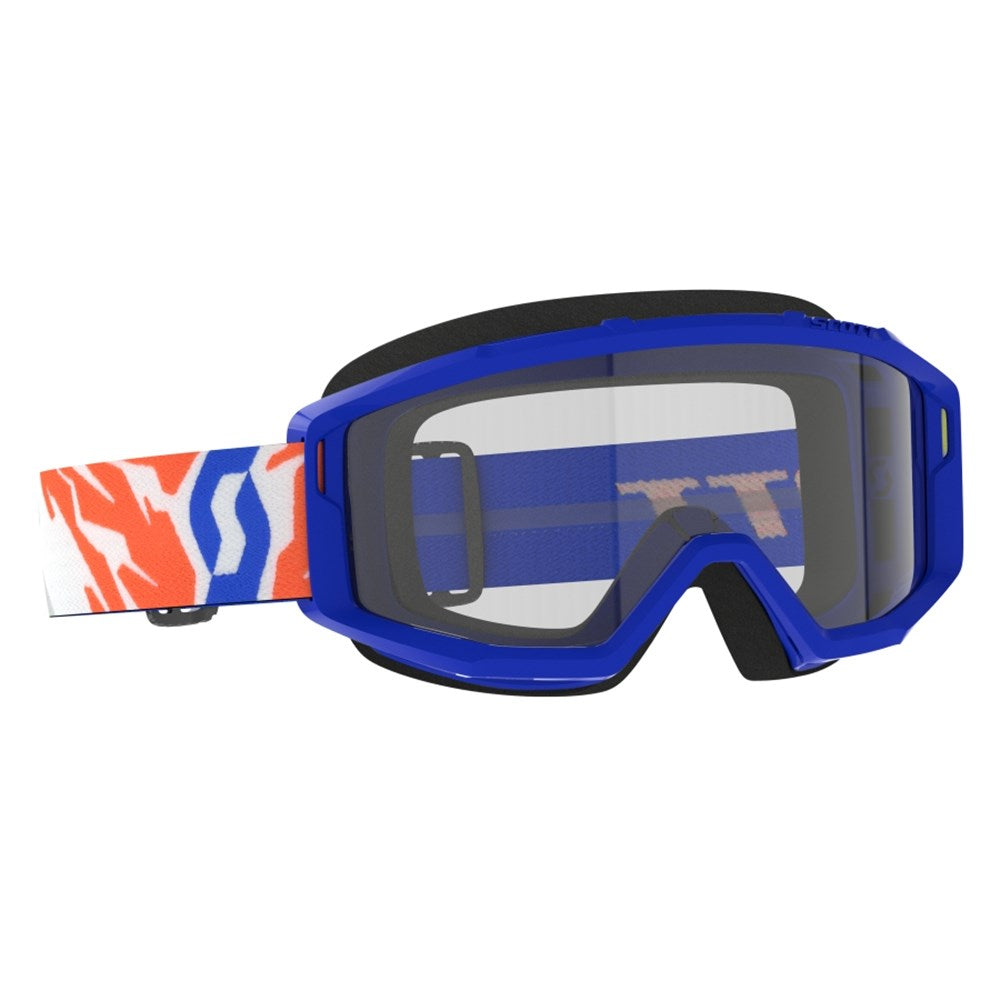 Scott Primal Blue Youth Goggles w/Clear S0 Lens
