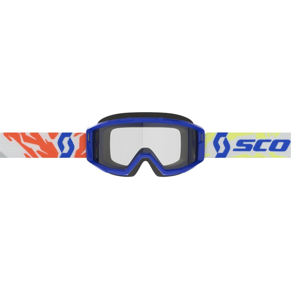 Scott Primal Blue Youth Goggles w/Clear S0 Lens