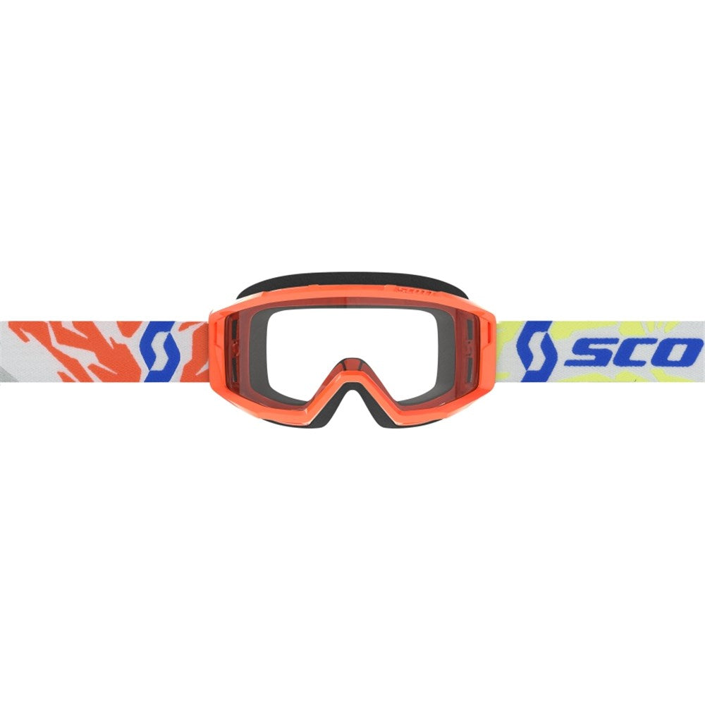 Scott Primal Orange Youth Goggles w/Clear S0 Lens