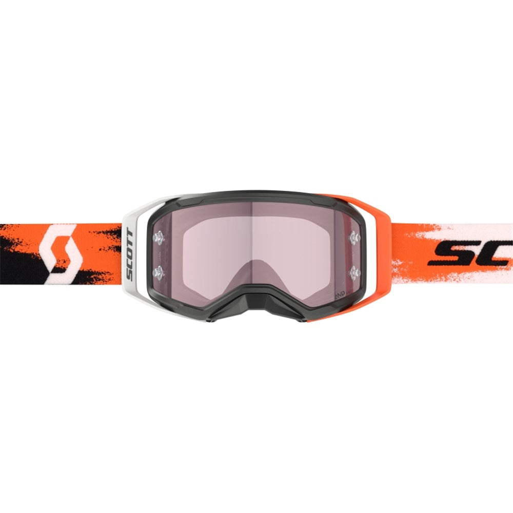 Scott Prospect 2.0 AMP Black/Neon Orange Goggles w/Rose Works Lens