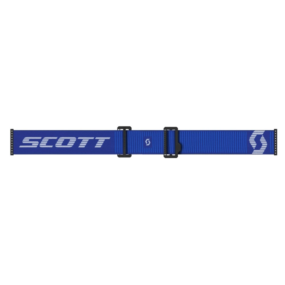 Scott Prospect 2.0 Blue/White Goggles w/Blue Chrome Works Lens