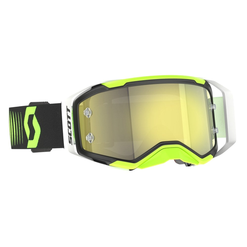 Scott Prospect 2.0 Doppler Black/Neon Yellow Goggles w/Yellow Chrome Works Lens