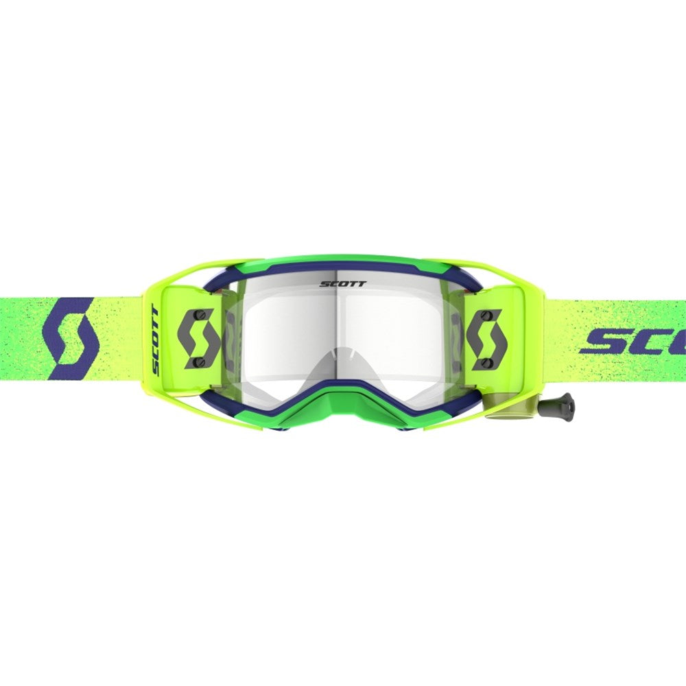 Scott Prospect 2.0 WFS Midnight Purple/Safety Yellow Goggles w/Clear Works Lens