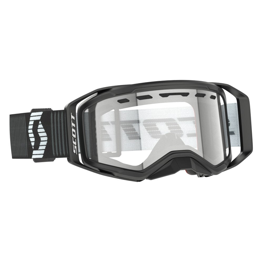 Scott Prospect 2.0 Enduro Black/White Goggles w/Clear S0 ACS Lens
