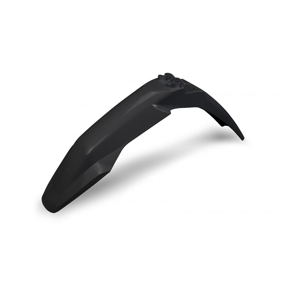 UFO Front Fender Black for Husqvarna FC 250/FC 350/FC 450/FX 350/FX 450/TC 125/TC 250/TX 300 23-Up/FE 250/FE 350/FE 450/FE 501/TE 250/TE 125/TE 250/TE 300/TE 150 24-Up/TC 150/TC 300 25-Up