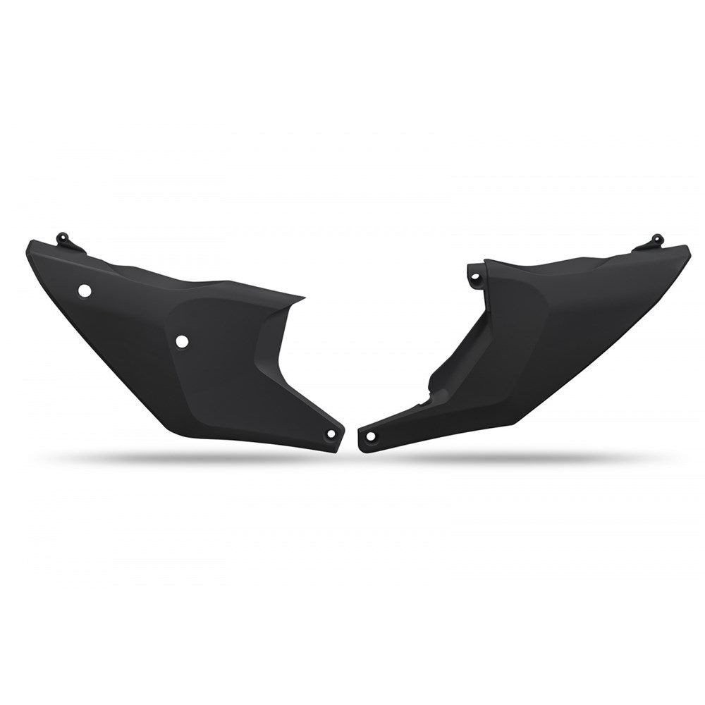 UFO Lower Side Panels Black for Husqvarna TC 125/250/TX 300/FC 250/350/450/FX 350/450 2023