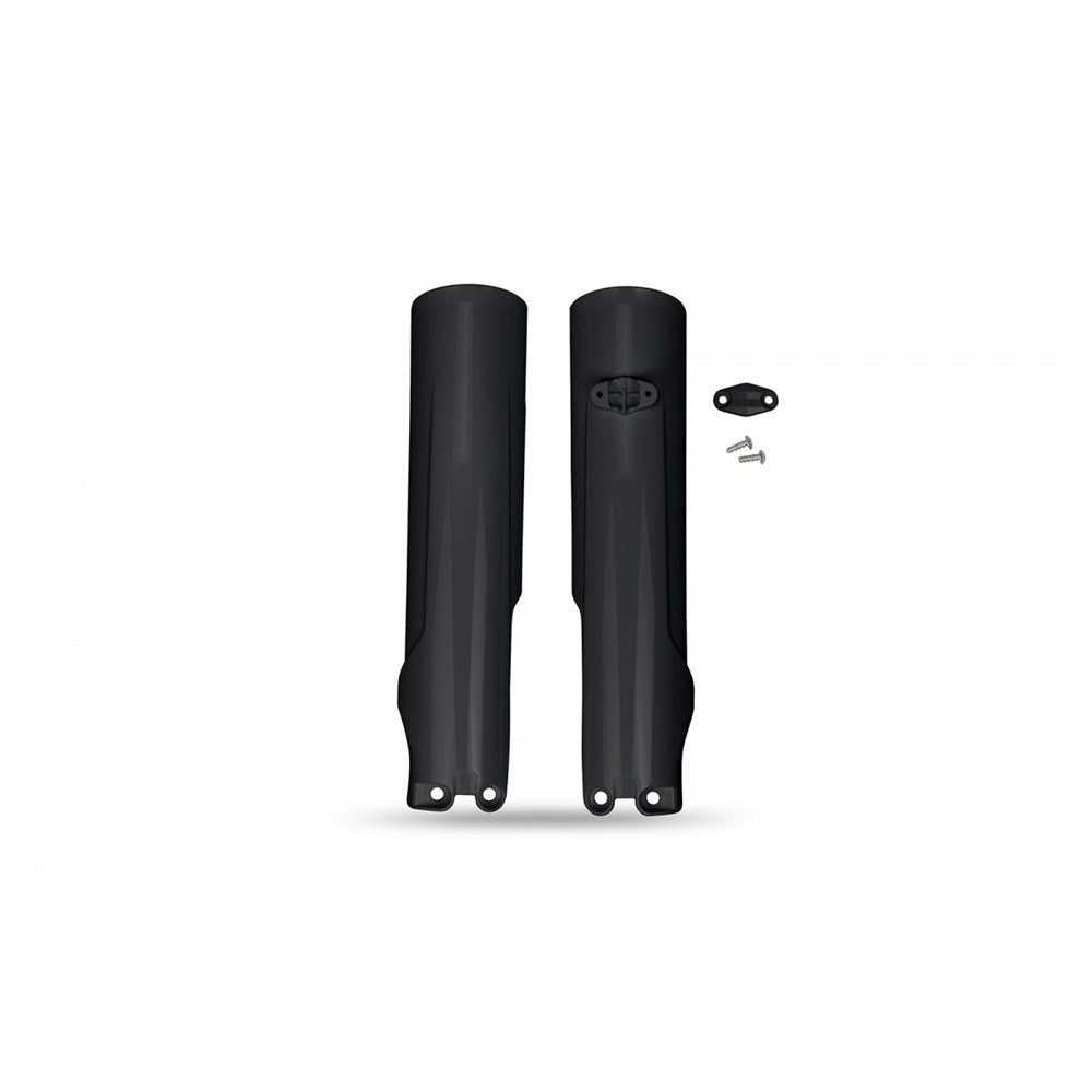 UFO Fork Slider Protectors Black for Husqvarna TC 125/250/TX 300/FC 250/350/450/FX 350/450 2023