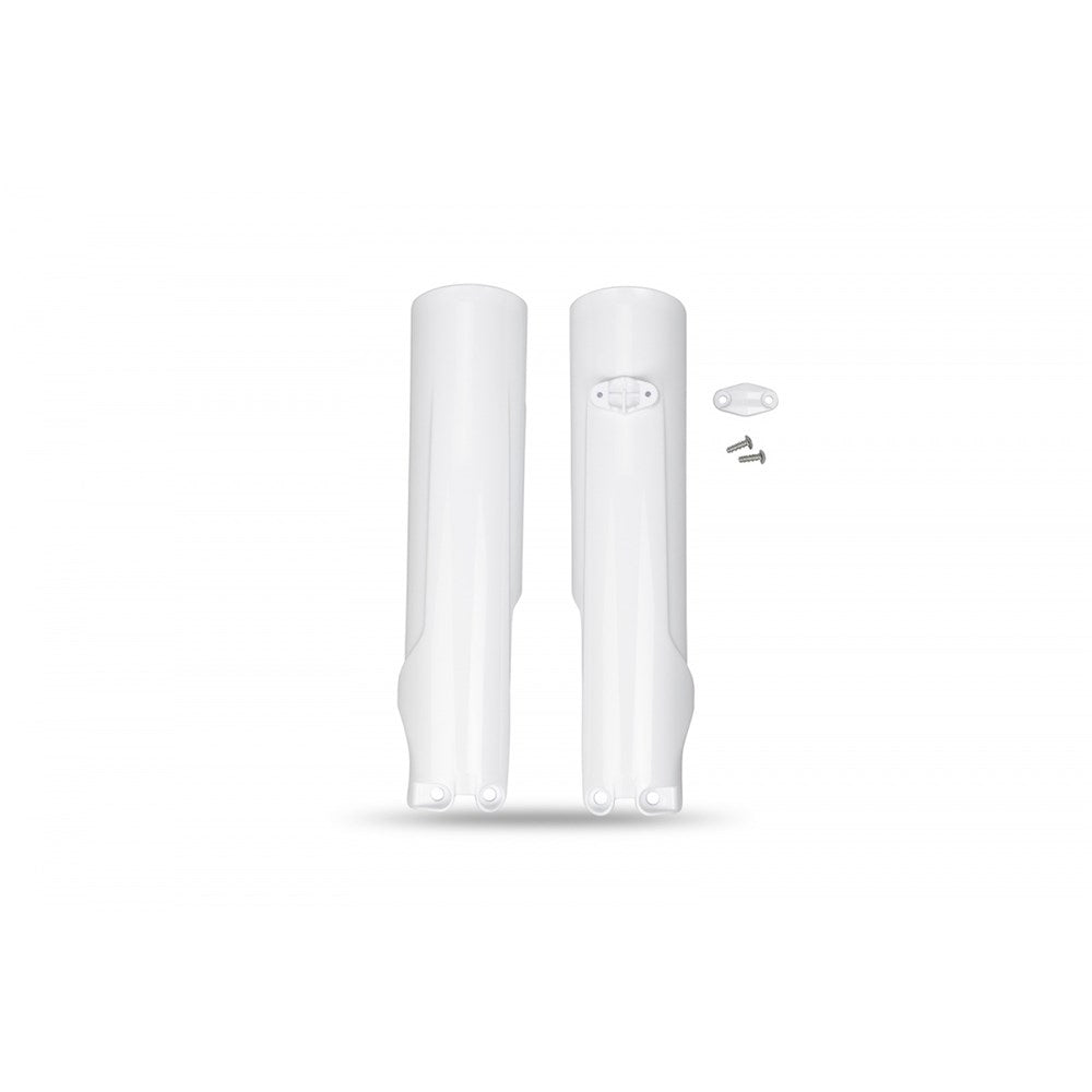 UFO Fork Slider Protectors White for Husqvarna TC 125/250/TX 300/FC 250/350/450/FX 350/450 2023