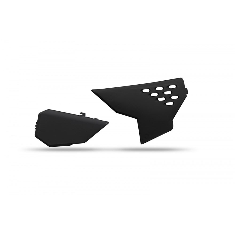 UFO Vented Airbox Cover Black for Husqvarna TC 125/250/TX 300/FC 250/350/450/FX 350/450 23-24/TE 125/250/300/FE 250/350/450/501 24-25