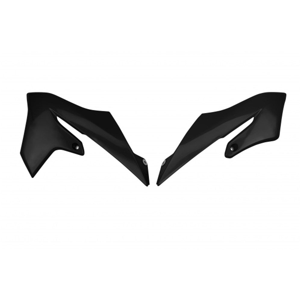 UFO Radiator Shrouds Black for Yamaha 65 19-Up