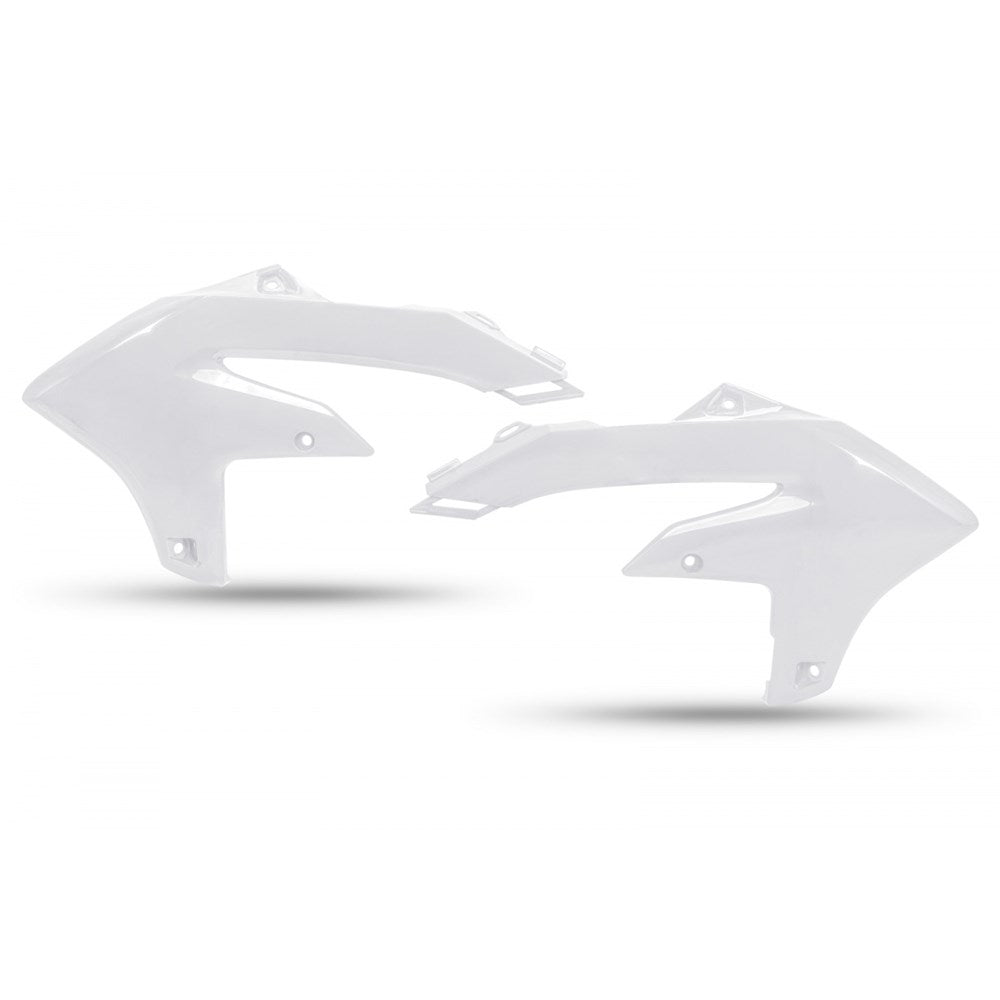 UFO Radiator Covers White for Yamaha YZF 250 24-25/YZF 450 23-25