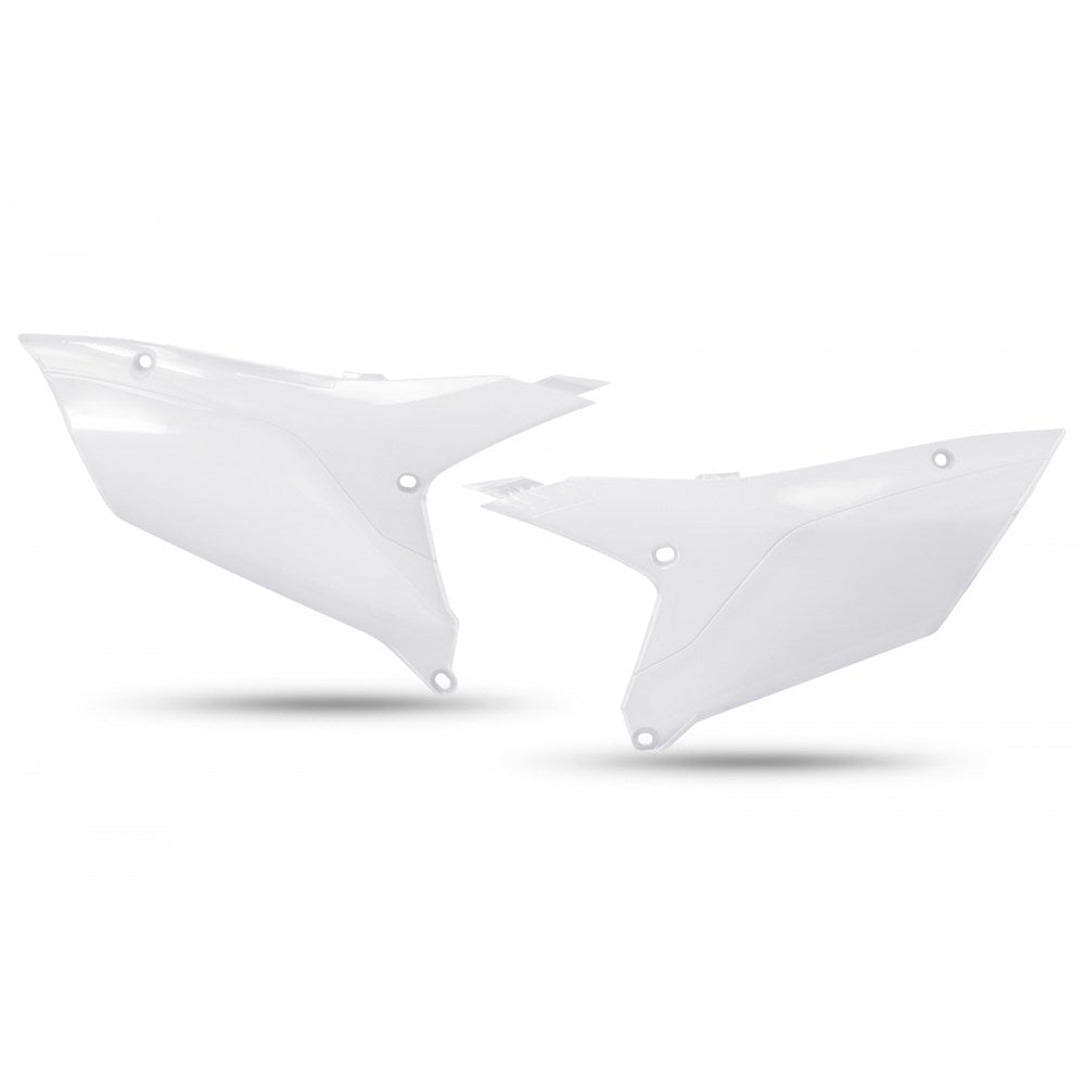 UFO Side Panels White for Yamaha YZF 250 24-25/YZF 450 23-25