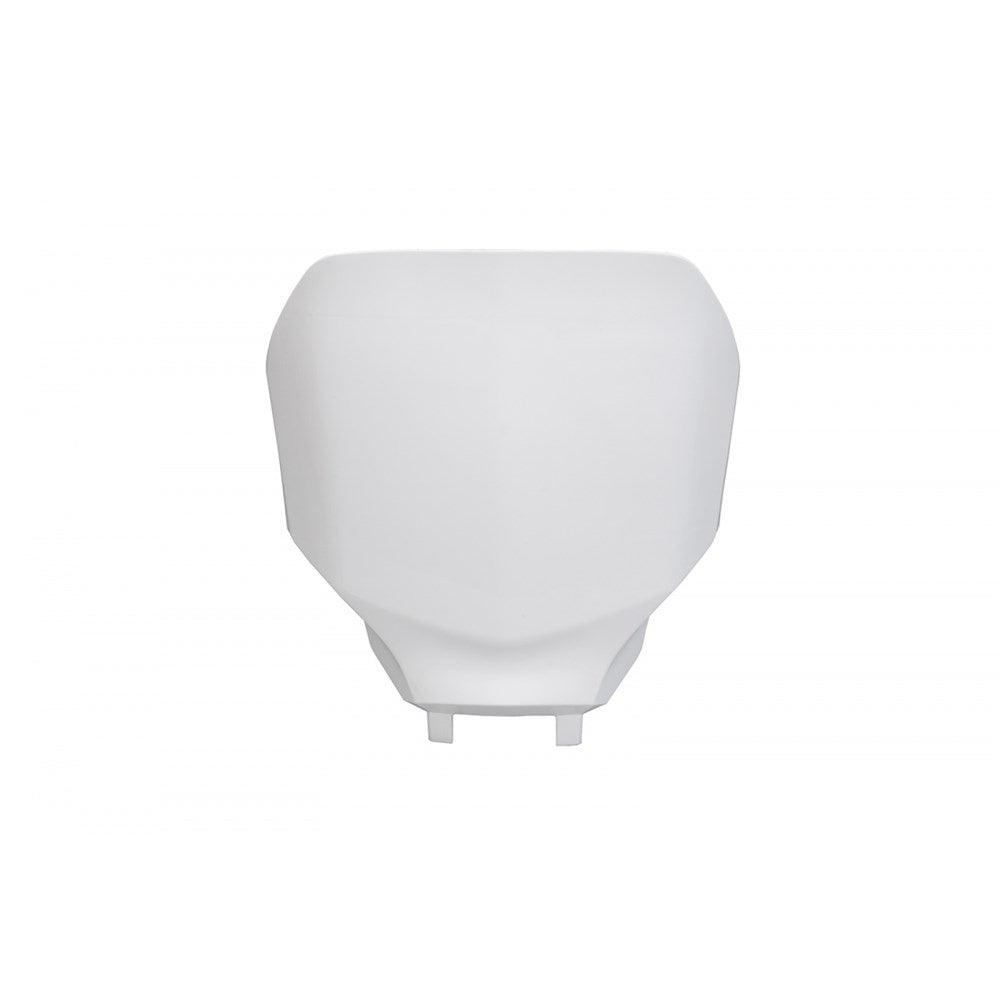 UFO Front Number Plate White for Yamaha YZF 250 24-25/YZF 450 23-25