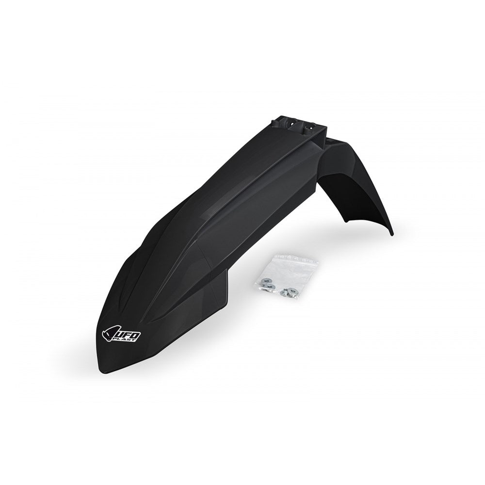 UFO Front Fender Black for KTM SX 150 25-Up/SX 125-300/SX-F 250-450/XC 125-300/XC-F 250-450/XCF 250-450 23-Up/EXC 150-300/EXC-F 250-500/XC-W 125-300 24-Up/XW-F 350/500 2024