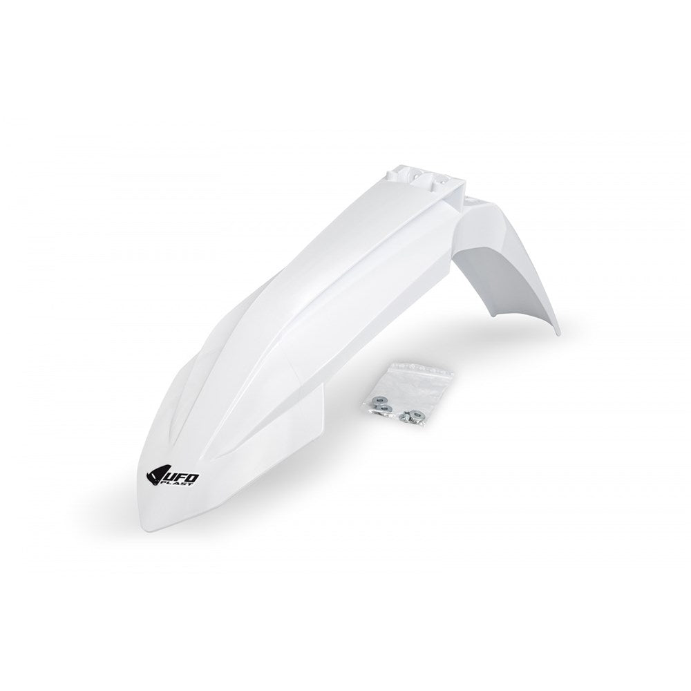 UFO Front Fender White for KTM SX 150 25-Up/SX 125-300/SX-F 250-450/XC 125-300/XC-F 250-450/XCF 250-450 23-Up/EXC 150-300/EXC-F 250-500/XC-W 125-300 24-Up/XW-F 350/500 2024
