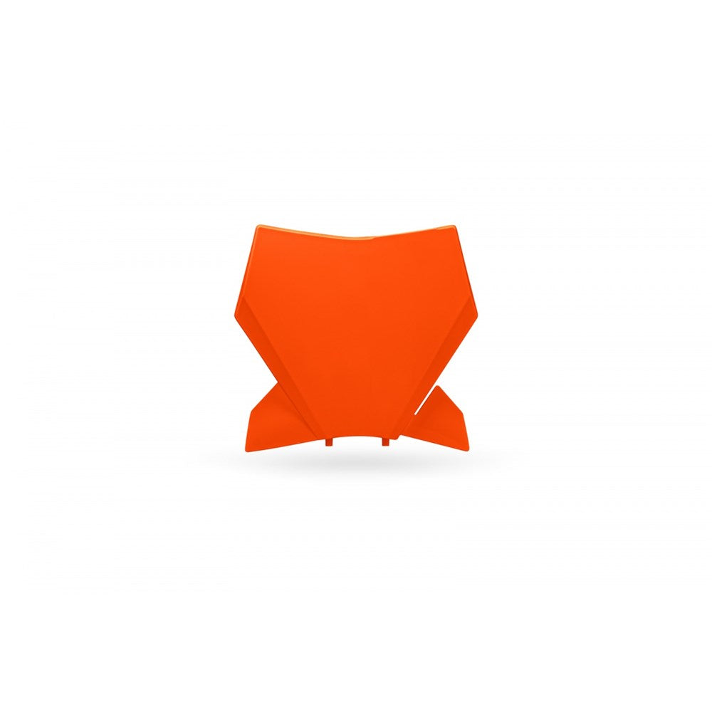 UFO Front Number Plate Orange for KTM SX 125/SX 250/SX-F 250/SX-F 350/SX-F 450/XC-F 250/XC 250/XC 300/XC-F 450/SX 300/XC-F 350 23-Up/XC 125 23-25/SX 150 25-Up