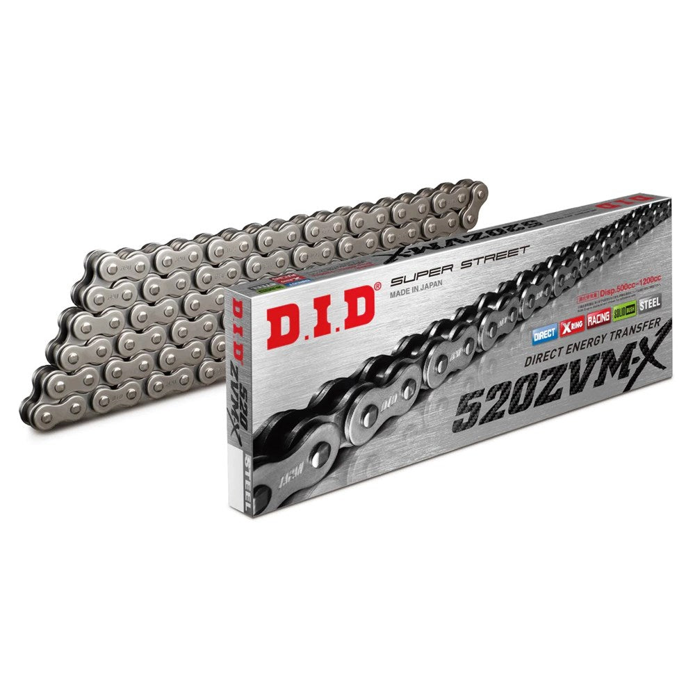 DID Super Street X-Ring 520ZVM-X 120ZB Chain
