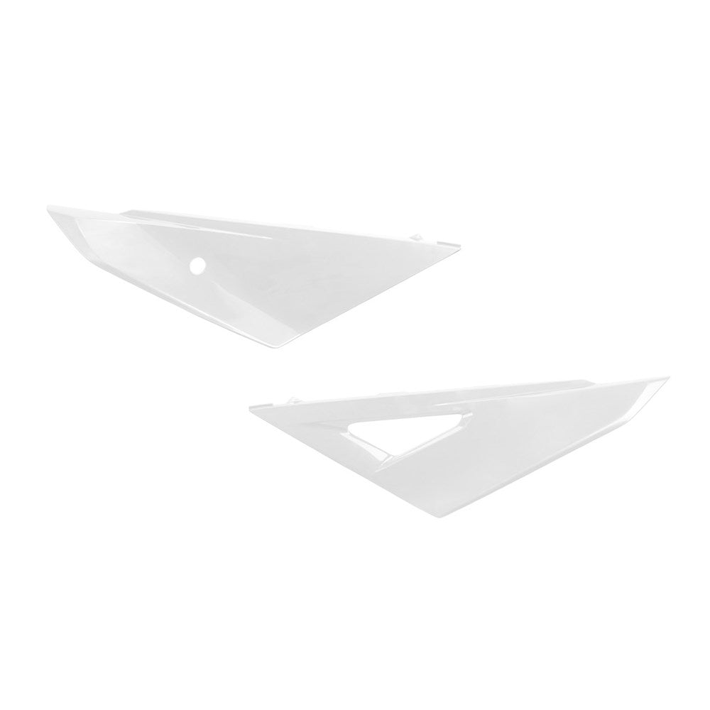 UFO Upper Side Panels White for Honda CRF 250 R 22-24/CRF 450 R/CRF 450 RX Enduro 21-24