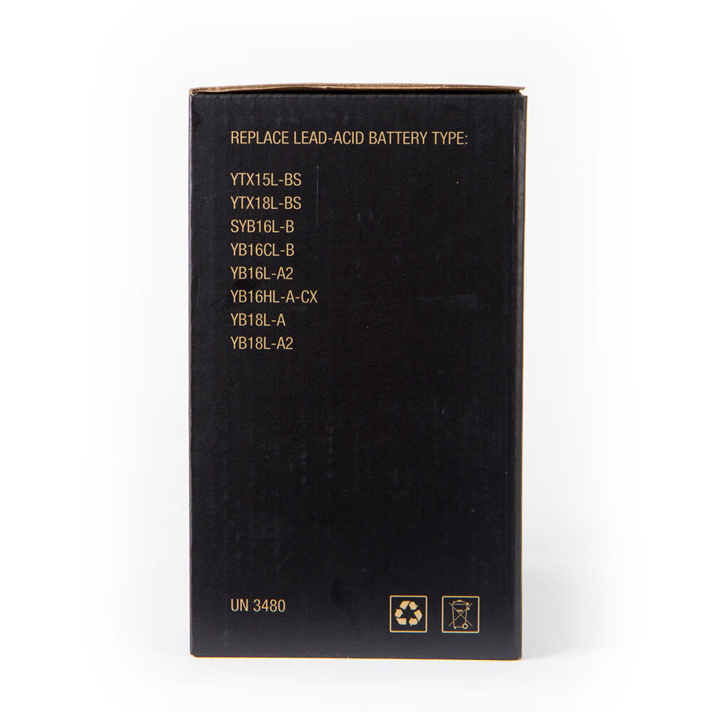 Motocell LIFEPO4 Series MLG18L 12.8V 60WH Lithium Gold Battery