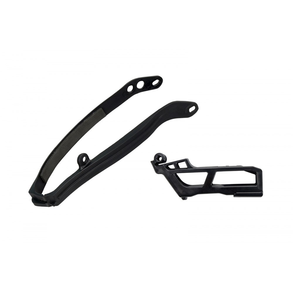 UFO Chain Guide & Swingarm Chain Slider Kit Black for Yamaha YZF 250 24-25/YZF 450 23-25