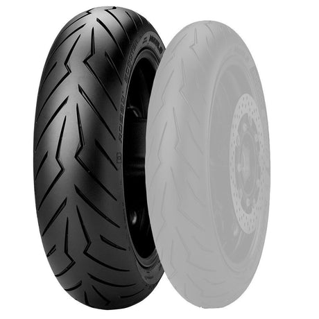 Pirelli Diablo Rosso Scooter Rear Tyre 140/70-14 M/C 58H Tubeless - EasyR