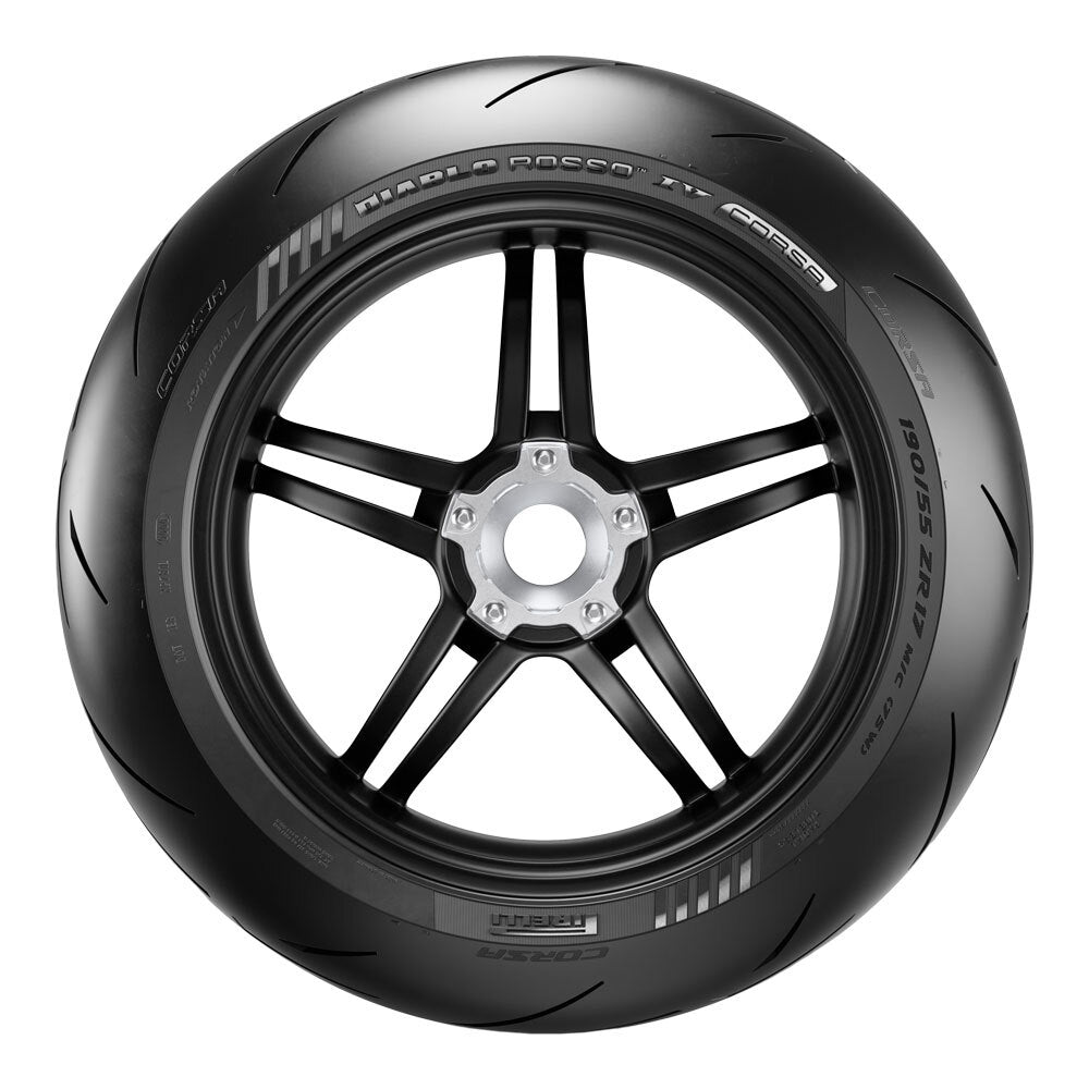 Pirelli Diablo Rosso IV Corsa Rear Tyre 190/50 ZR-17 M/C 73W Tubeless - EasyR