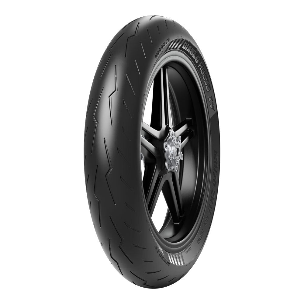 Pirelli Diablo Rosso IV Front Tyre 110/70 ZR-17 M/C 54W Tubeless - EasyR