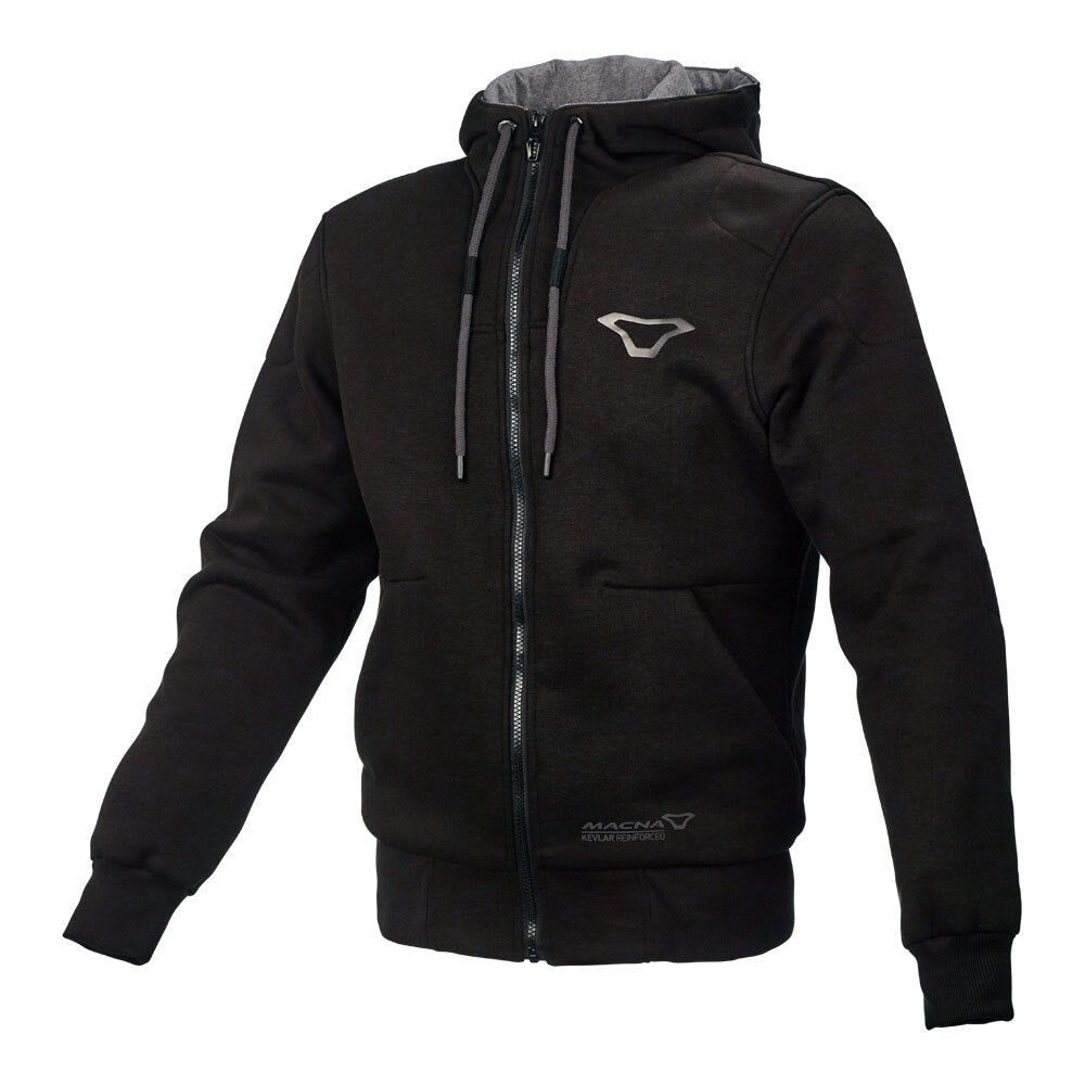 Macna Nuclone Black Textile Hoodie Jacket - EasyR