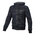 Macna Nuclone Black/Grey/Camo Textile Hoodie Jacket - EasyR