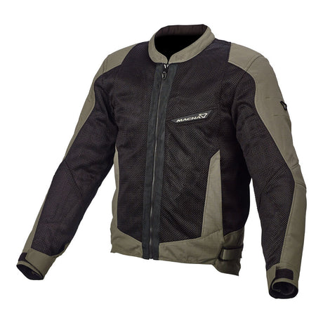 Macna Velocity Green/Black Textile Jacket - EasyR