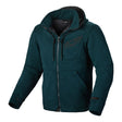 Macna District Blue Textile Hoodie Jacket - EasyR