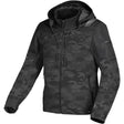Macna Racoon Black/Camo Textile Hoodie Jacket - EasyR
