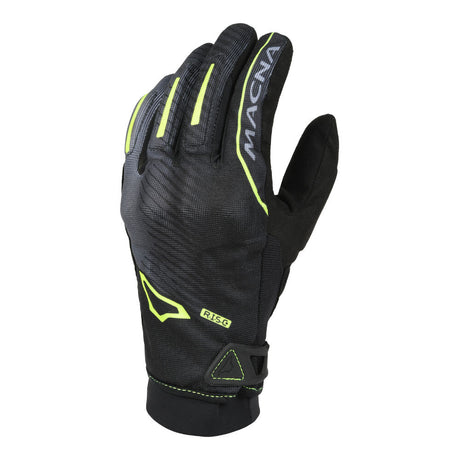 Macna Crew RTX Black/Fluro Yellow Gloves - EasyR