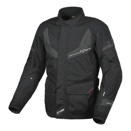 Macna Rancher Black/Grey Textile Jacket - EasyR