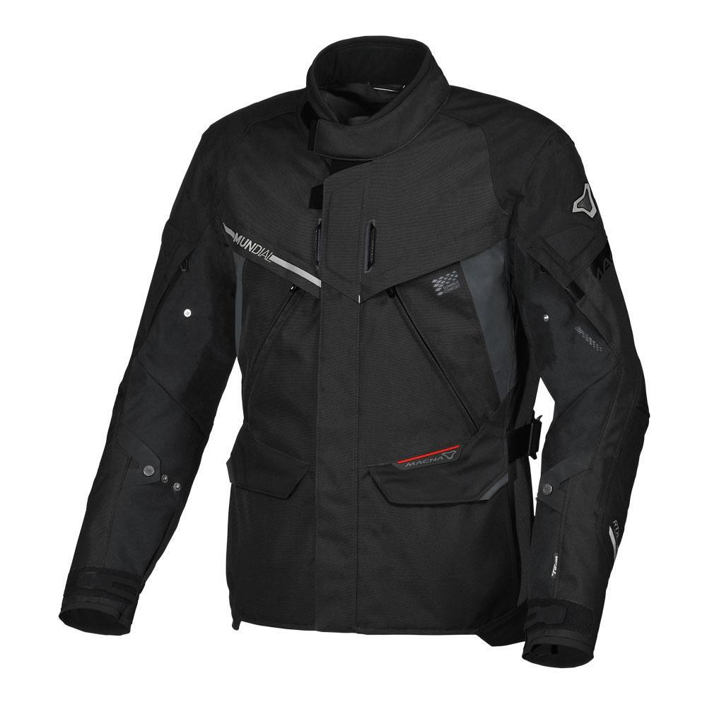 Macna Mundial Black Textile Jacket - EasyR