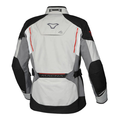 Macna Mundial Black/Grey/Red Textile Jacket - EasyR