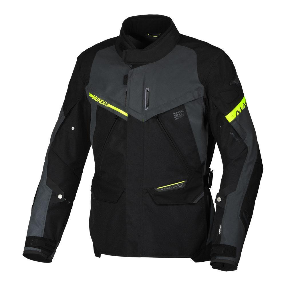 Macna Mundial Night Eye/Black Textile Jacket - EasyR