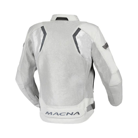 Macna Velotura Light Grey Textile Jacket - EasyR