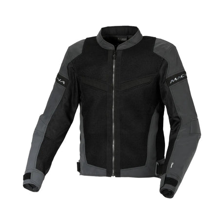 Macna Velotura Black/Night Eye Textile Jacket - EasyR