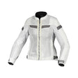 Macna Velotura Light Grey Textile Womens Jacket - EasyR