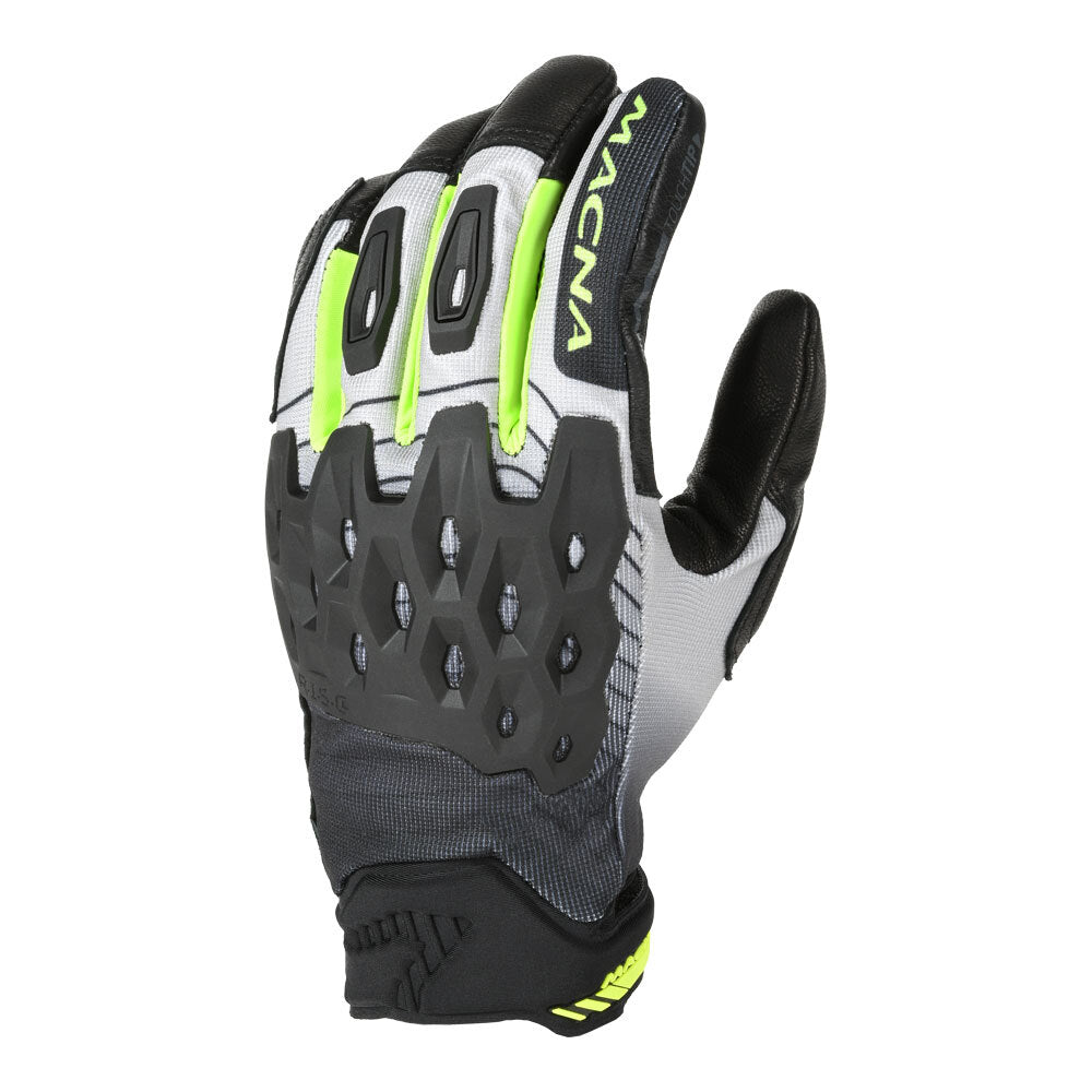 Macna Tanami Black/Grey/Fluro Yellow Gloves - EasyR
