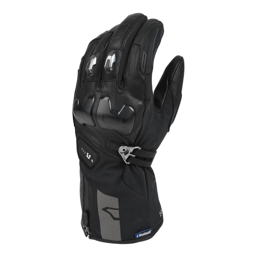 Macna Progress RTX DL 2.0 Black Heated Gloves & 12V 3A Battery Kit