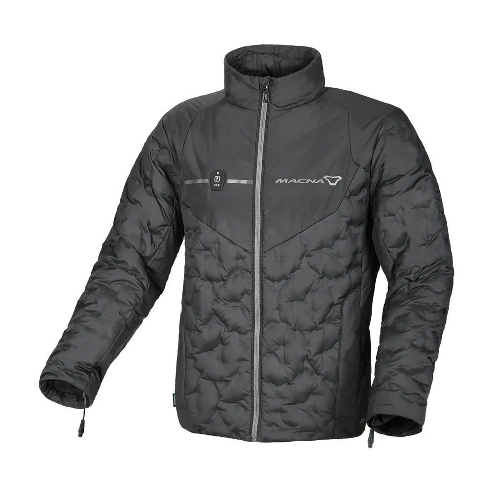 Macna Ascent Black Heated Base Layer Jacket