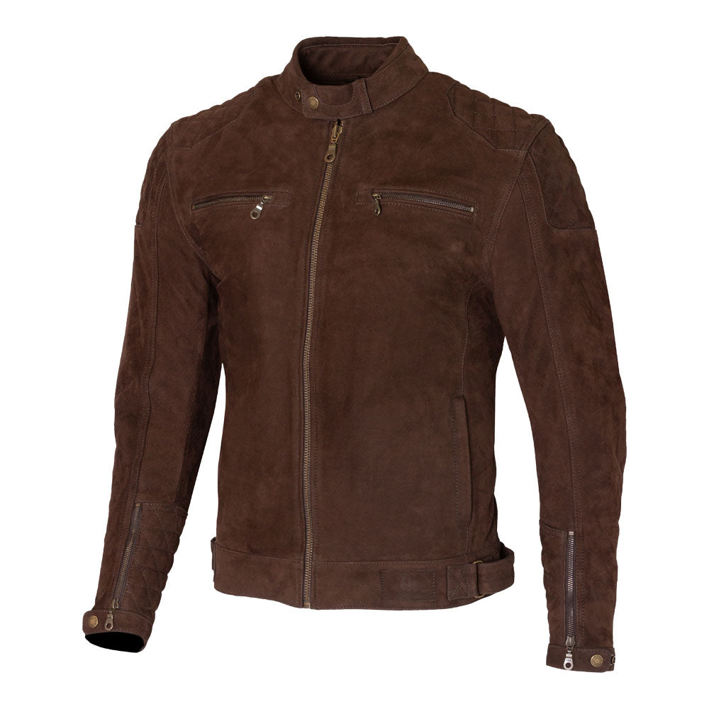 Merlin Torsten D3O Brown Heritage Leather Jacket