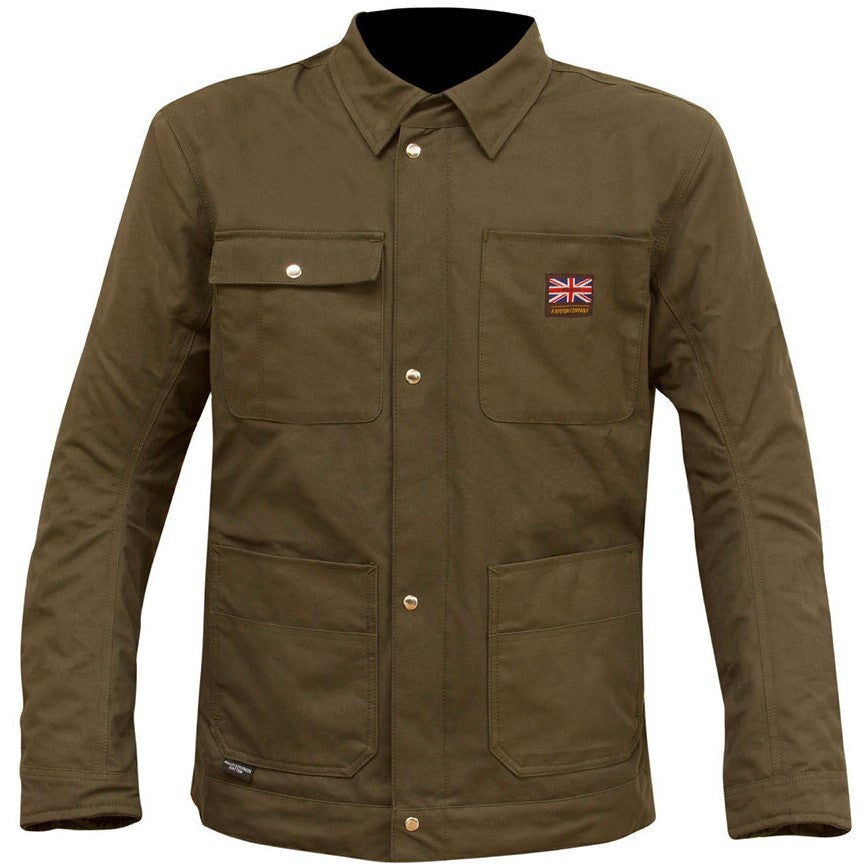 Merlin Victory Peat Olive Textile Jacket - EasyR