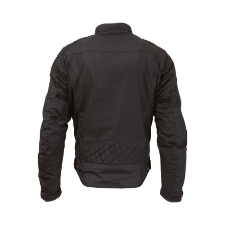 Merlin Perton D3O Black Wax Cotton Jacket - EasyR
