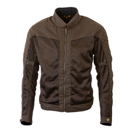 Merlin Chigwell Lite D3O Olive Waxed Cotton Jacket - EasyR