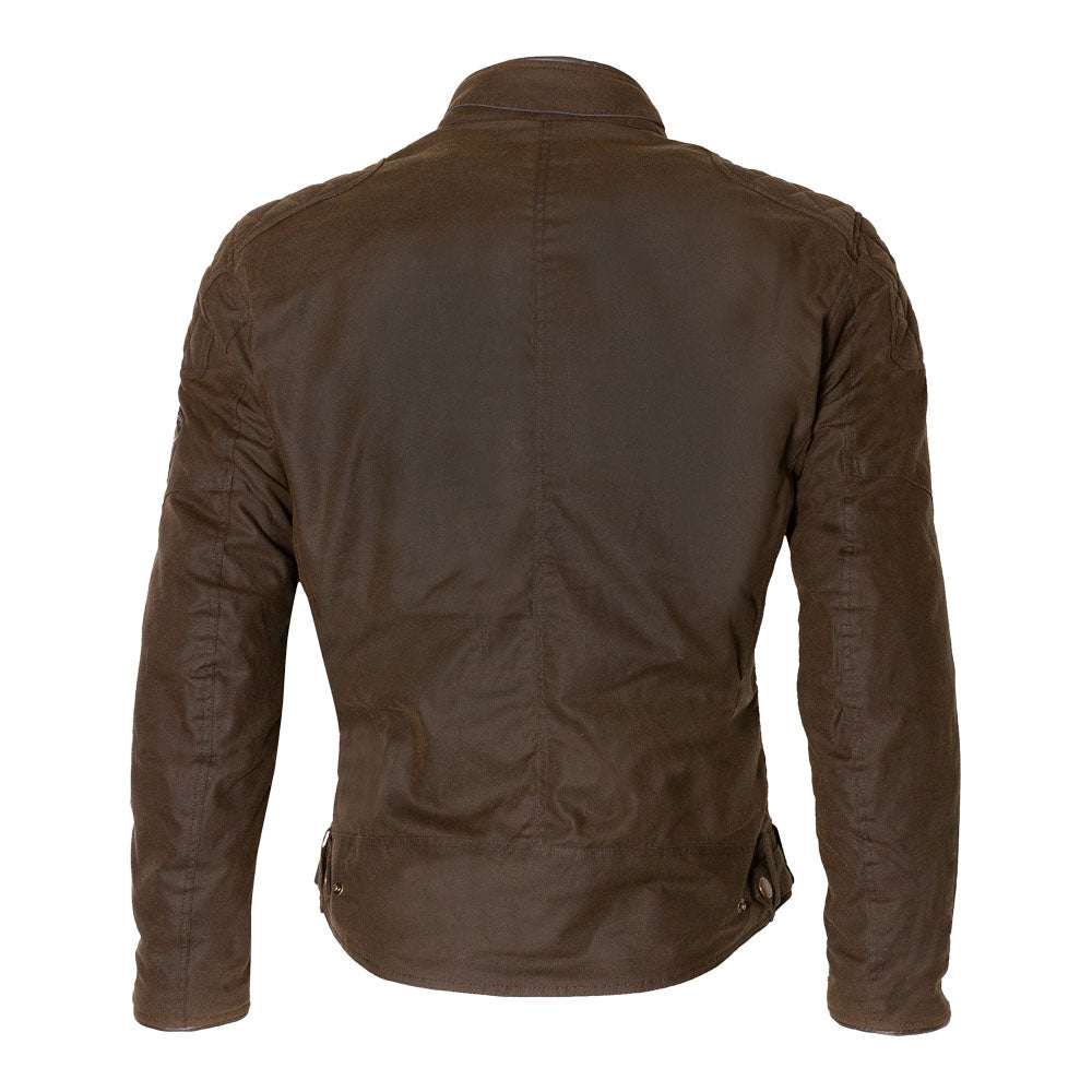 Merlin Perton II Cotec D3O Olive Heritage Wax Cotton Jacket