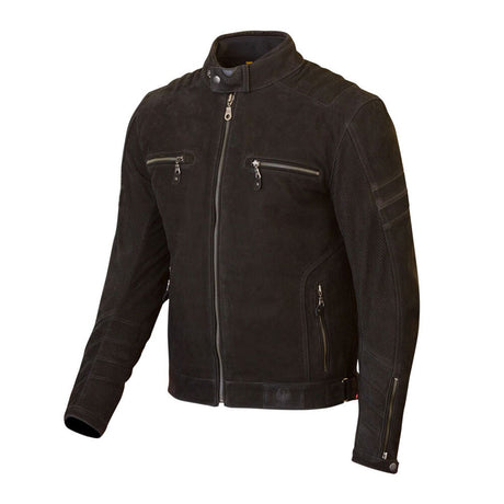 Merlin Miller D3O Black Leather Jacket - EasyR
