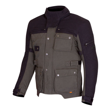 Merlin Mahala D3O Cordura Black/Olive Explorer Jacket - EasyR